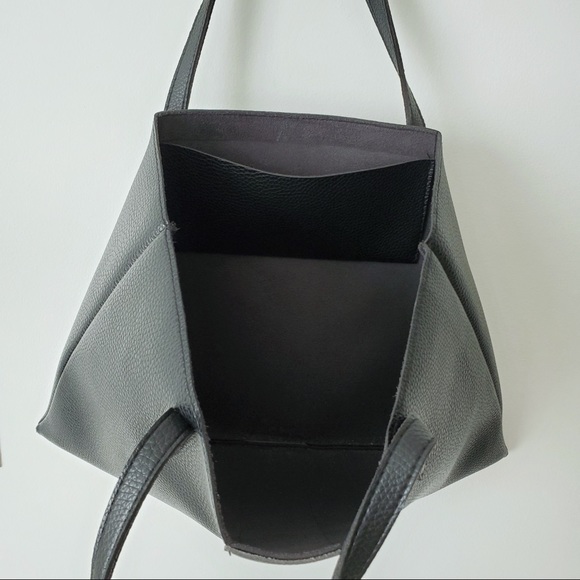 VINCE CAMUTO Vegan Tote Bag Large Black - Picture 7 of 10